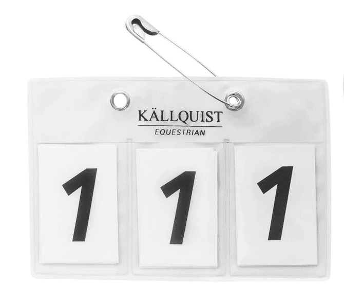 KÄLLQUIST STARTNUMMER, FIRKANTET